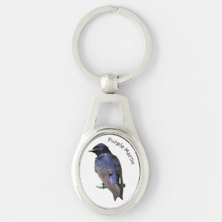 Purple Martin Key Ring
