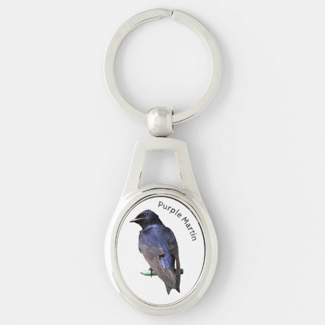 Purple Martin Key Ring (Front)