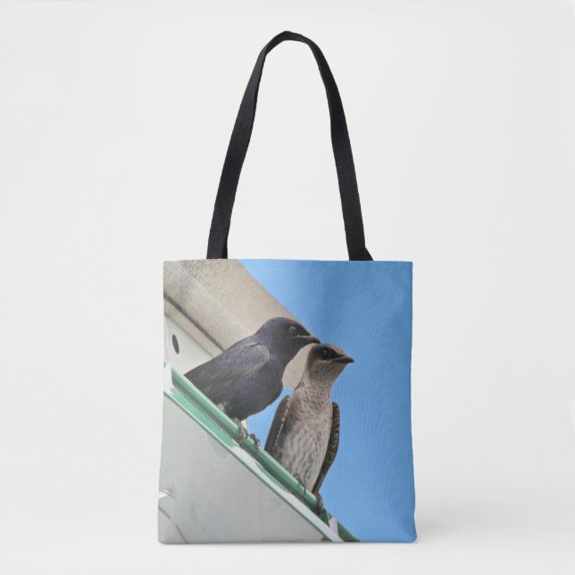 Purple Martin Mates Tote Bag (Front)