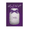 Purple Mason Jar with Fireflies RSVP Response Card