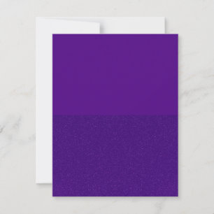 Purple Matte–Glitter Split Flat Cards – Customise