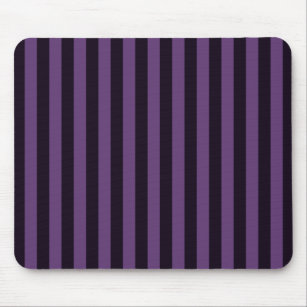 Purple Mauve Stripes Graphic Mouse Mat