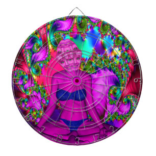 Purple Meditation Dartboard