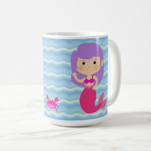 Purple Mermaid Coffee Mug
