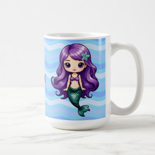 Purple Mermaid Coffee Mug