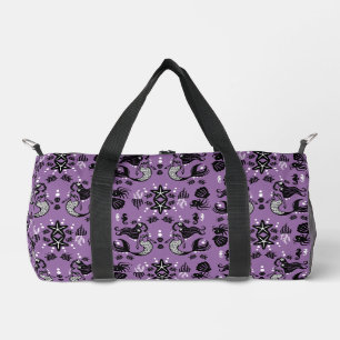 Purple Mermaid Fantasy Duffle Bag