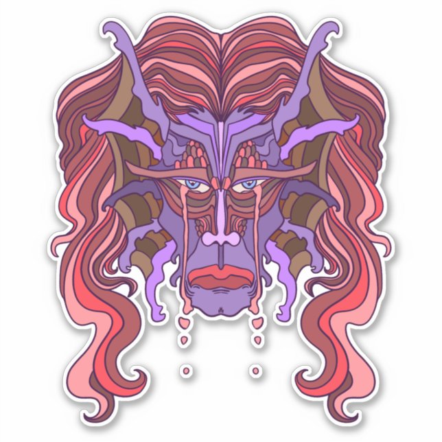 Purple Merman (Front)