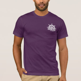 Purple MG Tee Wht Logo Fnt/Full Colour Back
