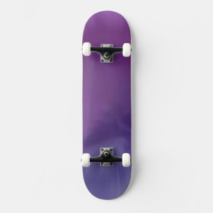 Purple Mist Abstract Skateboard