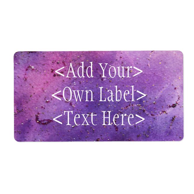 Purple Mist Custom Address Mailing Labels 1 (Front)