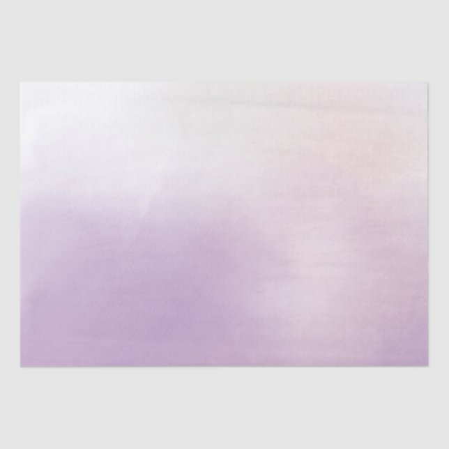 Purple Mist Wedding Tissue Paper (Front)