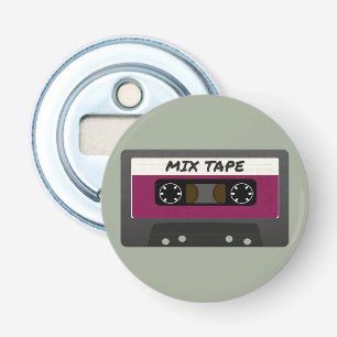 Purple Mix Tape - 80s And 90s Retro Inspired Gift Bottle Opener