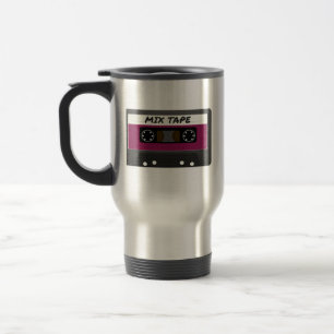 Purple Mix Tape - 80s And 90s Retro Inspired Gift Travel Mug