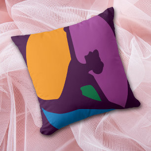 Purple Modern Dancer Cushion