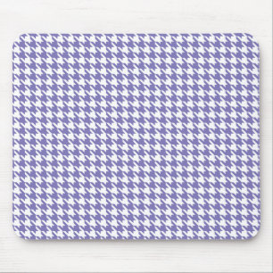 Purple Modern Houndstooth at Emporiomoffa Mouse Mat