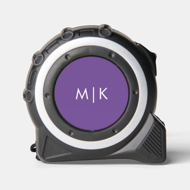 Purple | Modern Monogram 1 (Front)