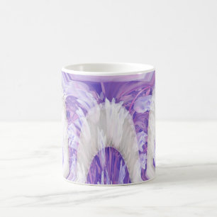 Purple moments art coffee mug