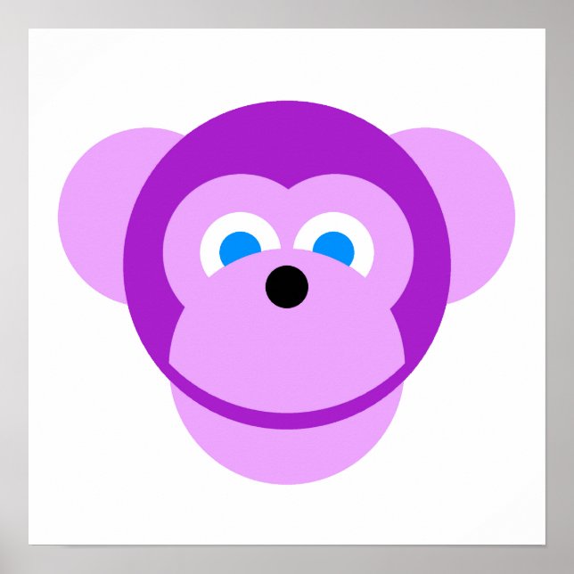 Purple Monkey Poster (Front)