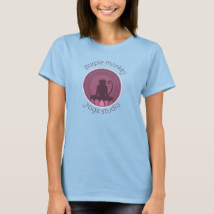 Purple Monkey Yogini Shirt