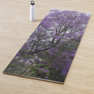 Purple Monogram Yoga Mat