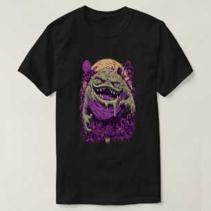 Purple Monster Dark Comic Streetwear T-Shirt