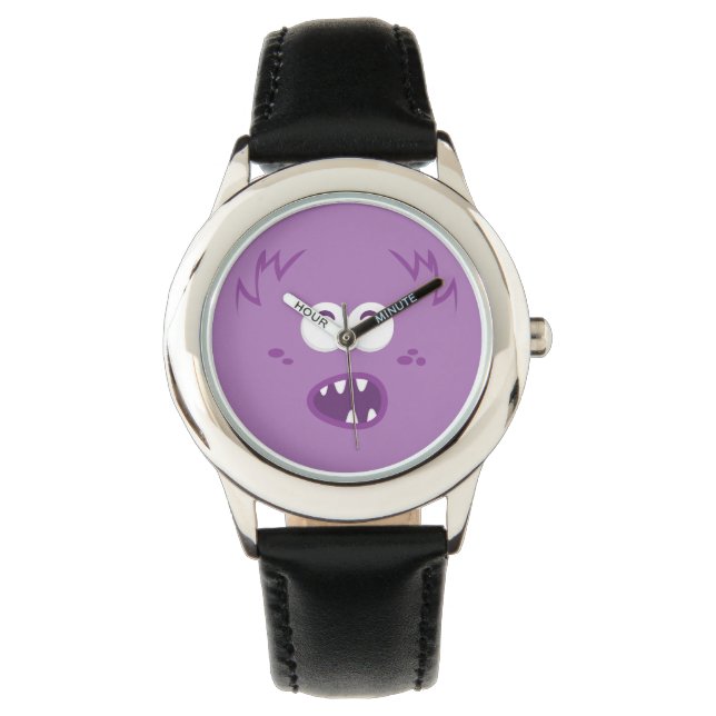 Purple Monster Face Watch (Front)