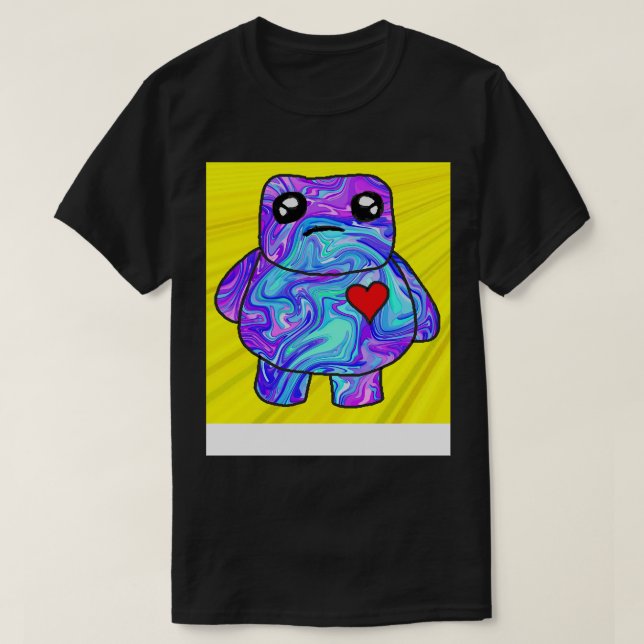 purple monster T-Shirt (Design Front)