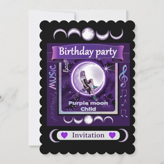 Purple moon Child (Front)