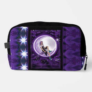 Purple moon child dopp kit