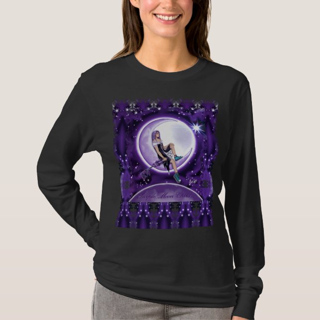 Purple Moon Child T-Shirt (Front)