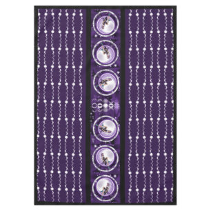 Purple Moon Child Tablecloth