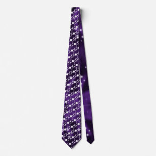 Purple Moon Child Tie