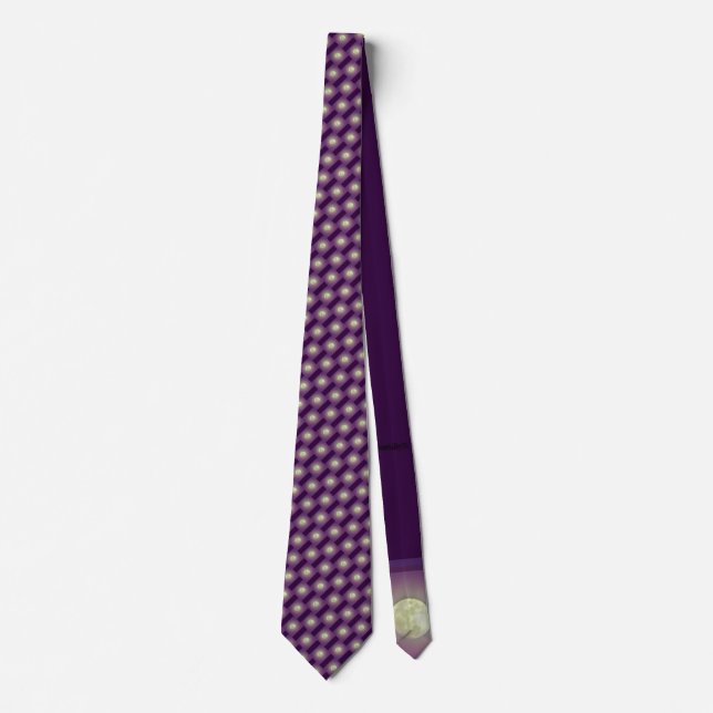 Purple moon II Tie (Front)