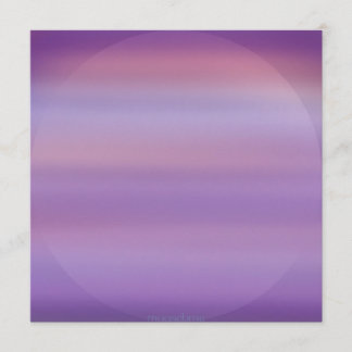 Purple Moon Mist Invitations