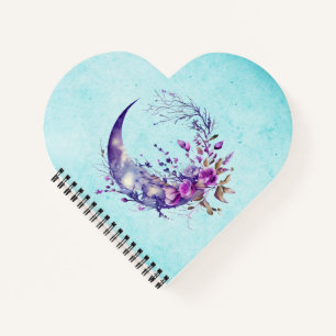 Purple Moon  Notebook