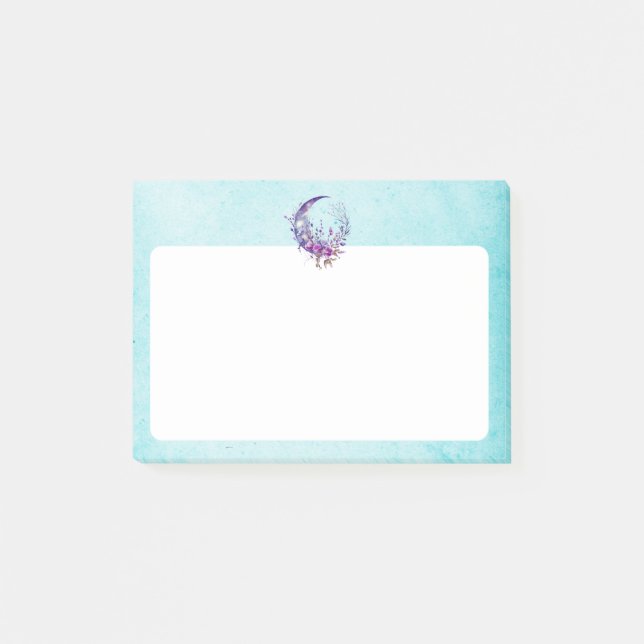 Purple Moon  Post-it Notes (Front)