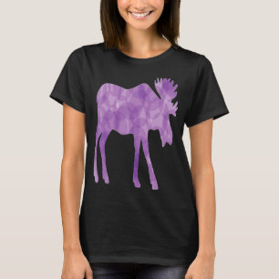 Purple Moose, Phone Holder, Wildlife, Deer, Elk, C T-Shirt