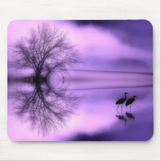 Purple Morning Mouse Pad