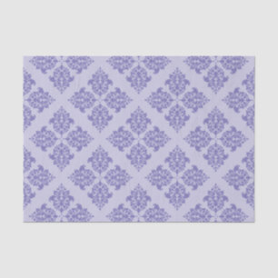 Purple Moroccan Damask Tissue Paper