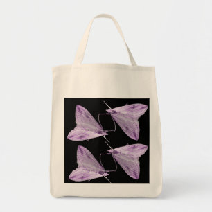 Purple Moth Art Tote Bag