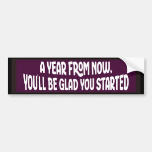 Purple Motivational Random Acts of Kindness  Bumper Sticker
