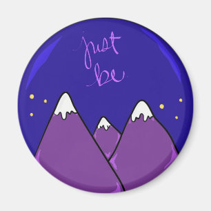 Purple Mountains Magnet