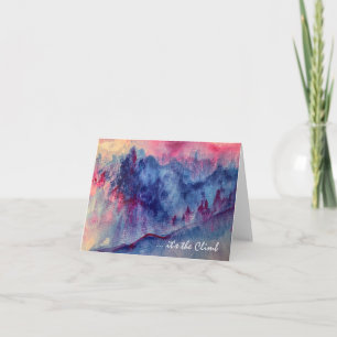 Purple Mountains Majesty Card