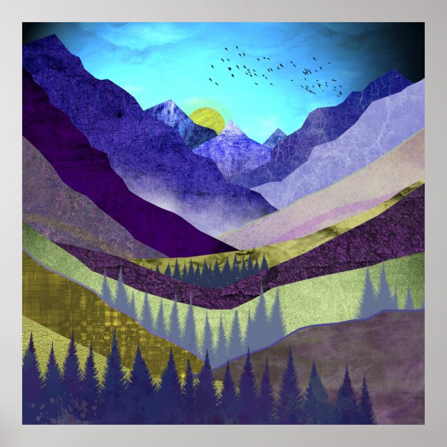 Purple Mountains Majesty Poster (Front)
