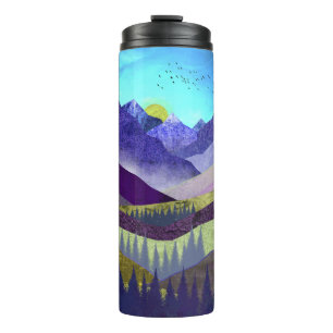 Purple Mountains Majesty Thermal Tumbler