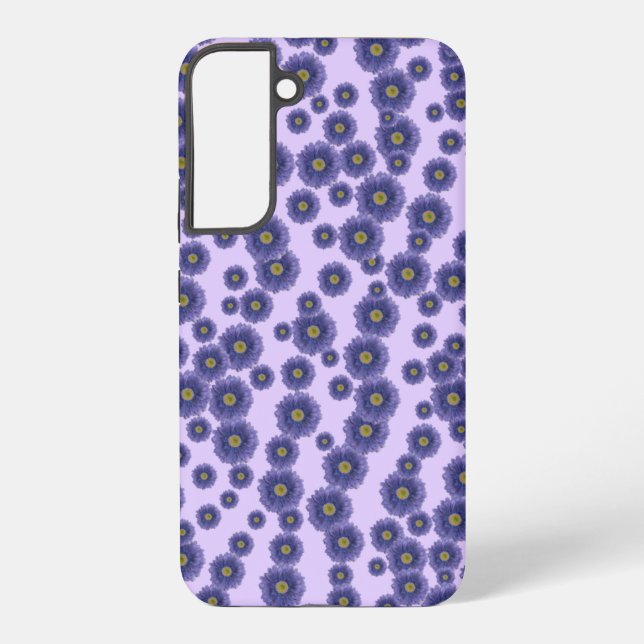 Purple Mums Samsung Galaxy S22+ Case (Back)