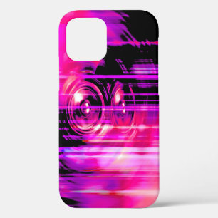 Purple music speakers Case-Mate iPhone case