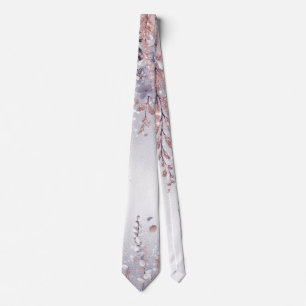 Purple Mystical Wisteria Drift Tie