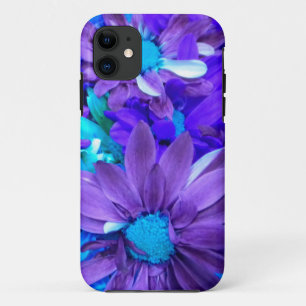 Purple N Turquiose Bouquet iPhone 5 Case
