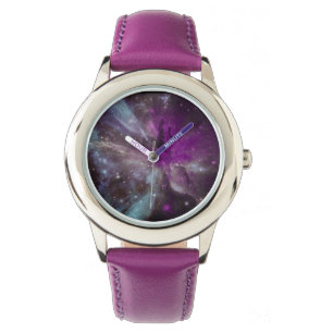 Purple Nebula and Stars Watch